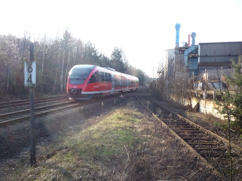 Einmndung in die Alsenztalbahn