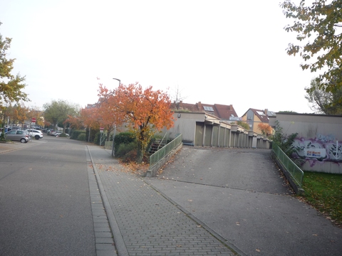 Trennung der beiden Bahnlinien