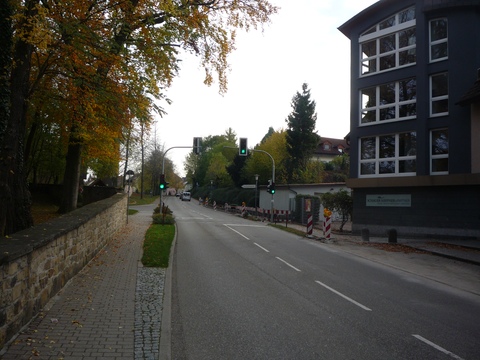Bahnbergang ber die Schlostrae