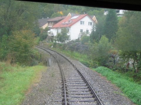 Brcke ber einen Seitenkanal der Eyach