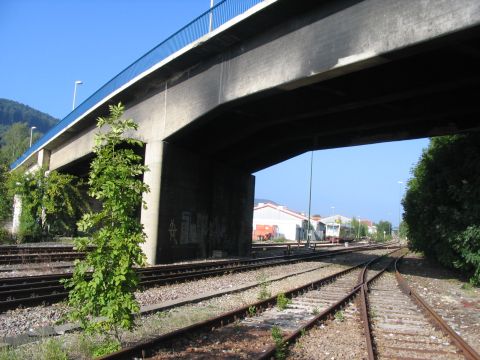 Abzweig von der Zollernalbbahn