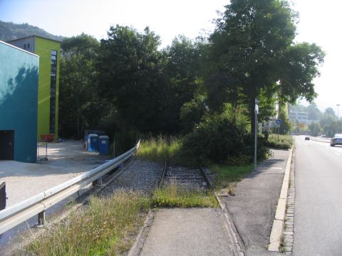 Bahnbergang in Ebingen