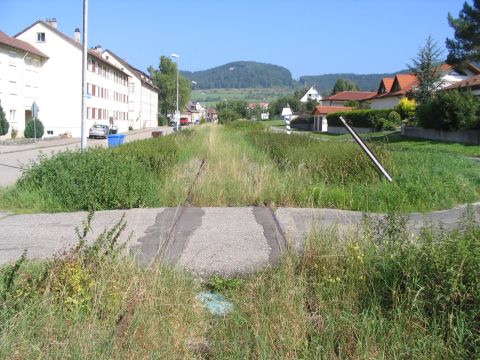 Bahnbergang in Truchtelfingen