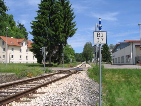 Bahnbergang Sigmaringendorf