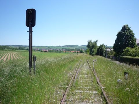 Abzweig zum Industriegebiet Sd