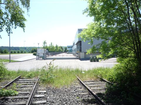 Bahnbergang ber die Planckstrae