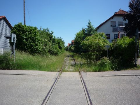 Bahnbergang in Kleinglattbach