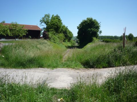 Bahnbergang ber die Leimfabrikstrae