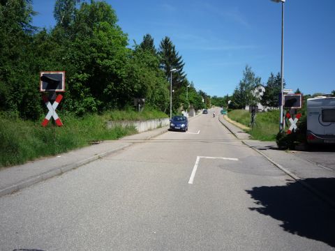 Bahnbergang ber die Kehlstrae