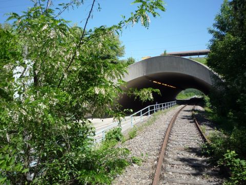 Sdportal des Tunnels unter der Neubaustrecke