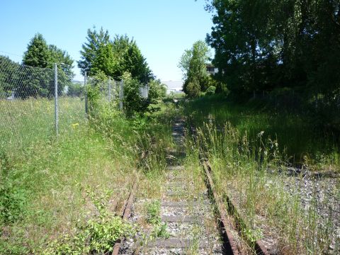 Weiche im Industriegebiet Nord