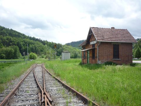 Bahnhof Schnberg (b. Gaildorf)