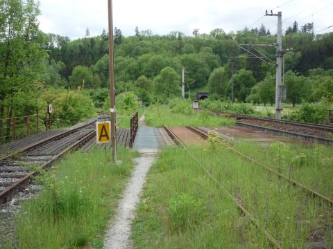 Brcke beim Bahnhof Gaildorf West