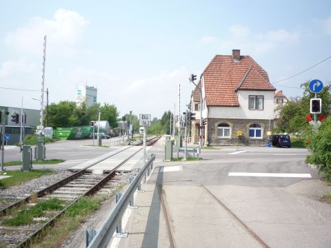 Bahnbergang in Heimerdingen