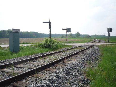 Bahnbergang zwischen Hemmingen und Heimerdingen