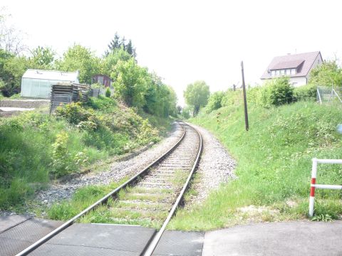 Bahnbergang zwischen Hemmingen und Heimerdingen