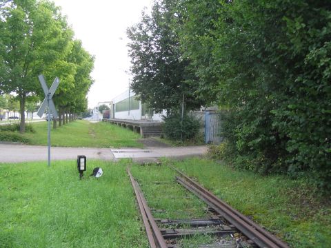 Weiche im Industriegebiet