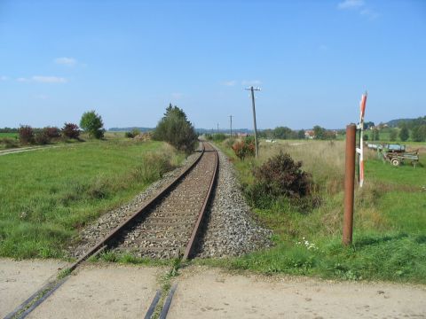 Bahnbergang bei Baimhofen