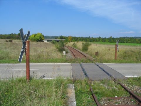 Bahnübergang bei Vehlberg