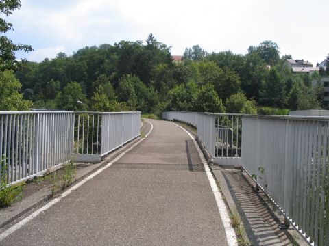 Doppelbrcke im Westen von Schwbisch Gmnd 