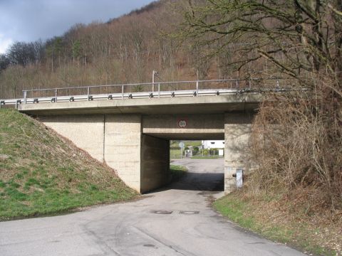 Brcke des Kehrbahnhofs