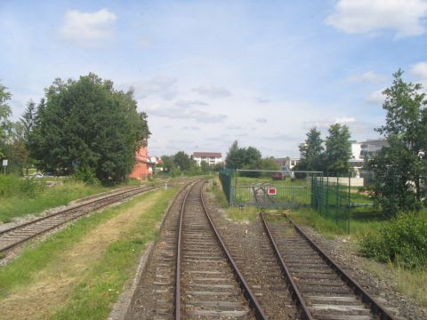 Abzweig zum Schwarzkopf-Werk