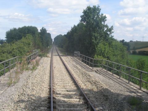 Brcke ber den Lentersheimer Mhlbach