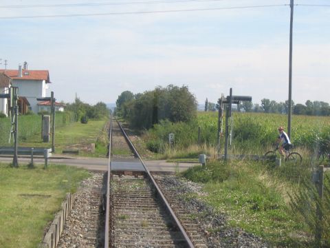 Bahnbergang in Drrenzimmern