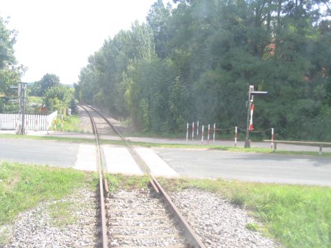 Bahnbergang bei Unterwurmbach