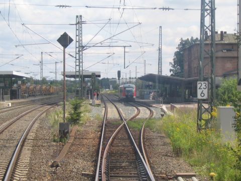 Einfahrt nach Gunzenhausen