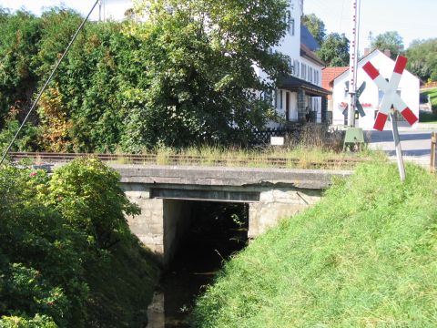 Bachbr�cke in Mittelneufnach