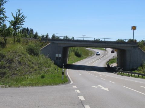 Einfahrt nach Trkhein Bahnhof