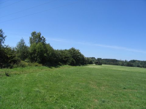 Brcke ber einen Waldweg