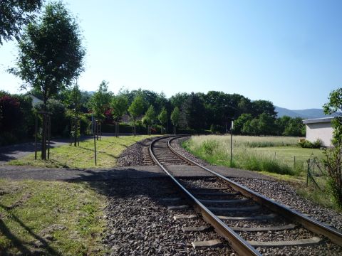 Bahnübergang in Bühl