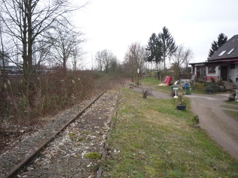 Zufahrt zur Rheintalbahn