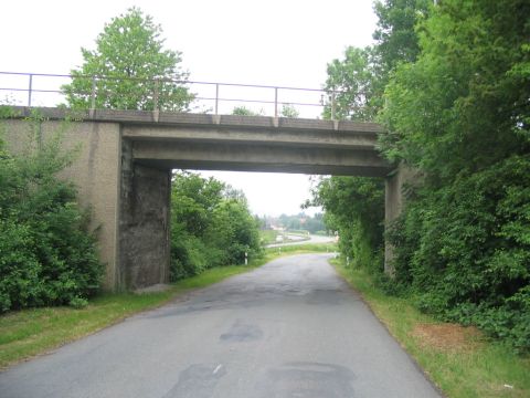 Brcke ber die Strae von Herzberg nach Scharzfeld