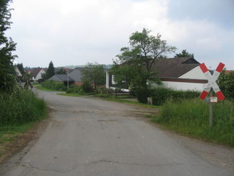 Bahnbergang bei Herzberg