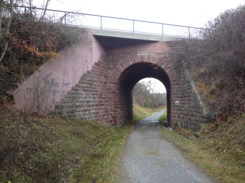 Br�cke der Stra�e von Br�tzingen nach Birkenfeld